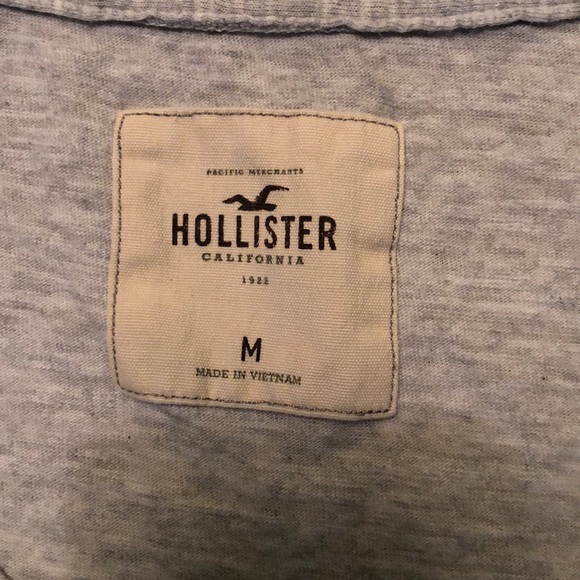 Hollister Grey Shirt - Picture 2 of 3
